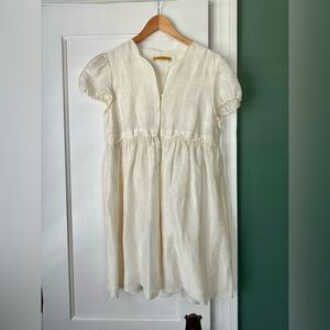 Alice + Olivia Silk and Linen Dress